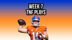 The 4 Best DFS Plays For Week 7 Thursday Night Football 