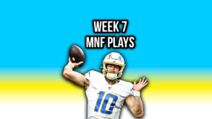 The 4 Best DFS Plays For MNF In Week 7: