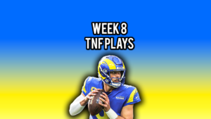 The 4 Best DFS Plays For TNF In Week 8