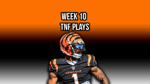 The 4 Best DFS Plays For TNF Week 10