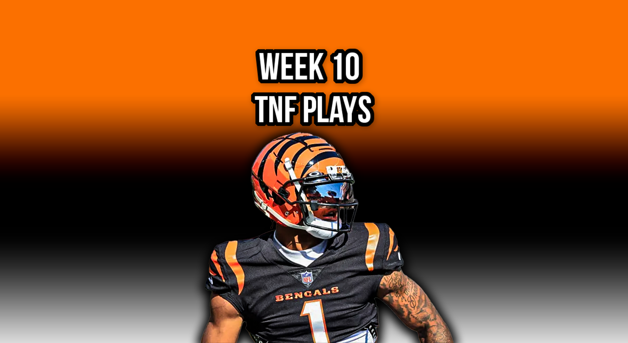 The 4 Best DFS Plays For TNF Week 10