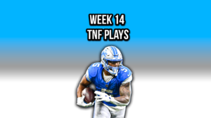 Week 14 – Four Best Thursday Night Football Plays