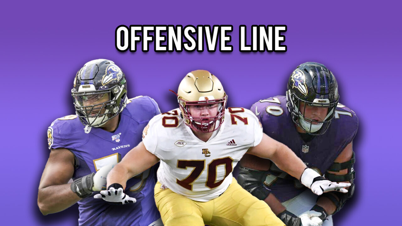 The Uncertain Future of the Ravens Offensive Line