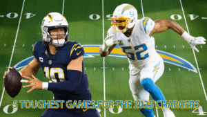 Top 5 Toughest Games on the Los Angeles Chargers Schedule