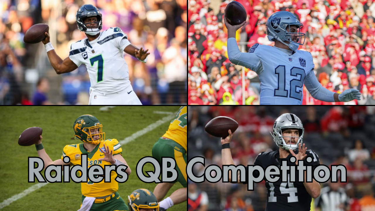 Competition In The Las Vegas Raiders Quarterback Room