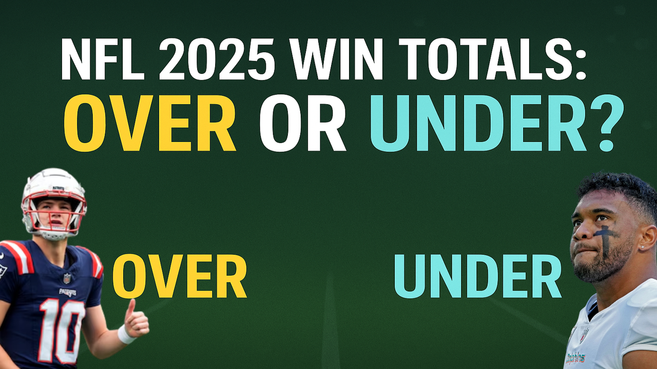 Predicting Over/Unders for Every NFL Team in 2025