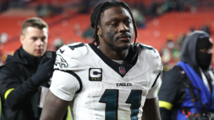 $43.5M Dead Cap Traps Eagles As 5 Teams Circle A.J. Brown After Playoff Meltdown