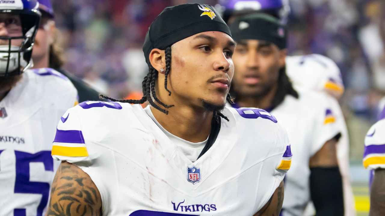 Vikings Lose $35M WR Jalen Nailor To Raiders As 69-Catch Deep Threat Leaves Young QB Thinner Than Ever