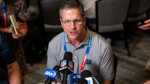 Harbaugh’s First Giants Draft Trades Proven Talent For A 20-Year-Old ‘Heat-Seeking Missile’