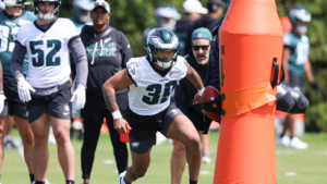 Eagles Cut Injured UDFA Large And Sign Idaho’s King After 79-Tackle Minicamp Standout