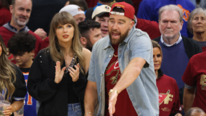Taylor Swift and the Entire Nation Catch Travis Kelce’s Behavior on Camera