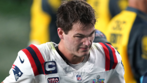 Patriots’ MVP Runner-Up Drake Maye Shuts Down Reporter’s ‘Thicc’ Question With One Word