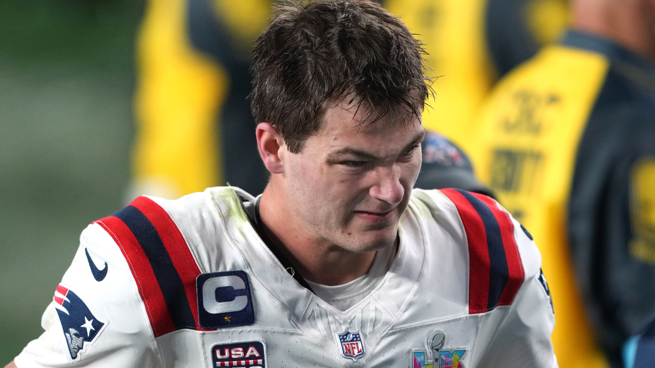 Patriots’ MVP Runner-Up Drake Maye Shuts Down Reporter’s ‘Thicc’ Question With One Word