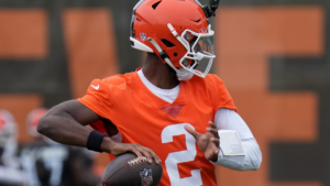 Browns’ $80M ‘Cap Prisoner’ Watson Holds Early Edge Over Sanders In OTAs